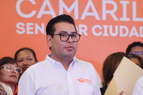 Senador de Movimiento Ciudadano por Puebla, Néstor Camarillo Medina.