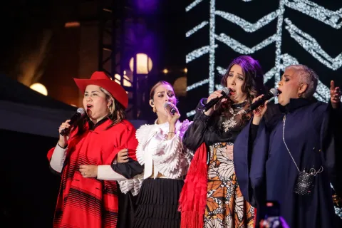 Puebla capital rinde tributo a Chavela Vargas en el cierre del Festival la Muerte es un Sueño.