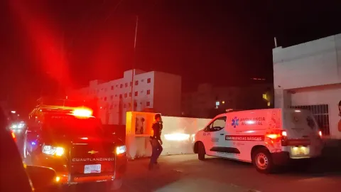 Fuga de gas en fábrica de Autopartes Mothersen, en Cuautlancingo, Puebla.