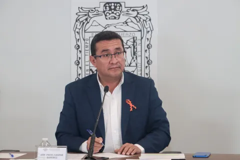 Diputado de Puebla, Pavel Gaspar Ramírez.