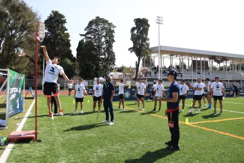Tryout de los Arcángeles de Puebla en el Cenhch.