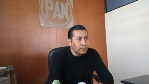 Dirigente municipal del Partido Acción Nacional (PAN) en San Andrés Cholula, Orlando Tecual Tecuapetla.