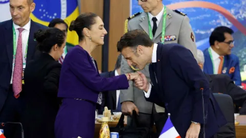 Sheinbaum adelanta los temas que abordará con Macron este 7 de noviembre