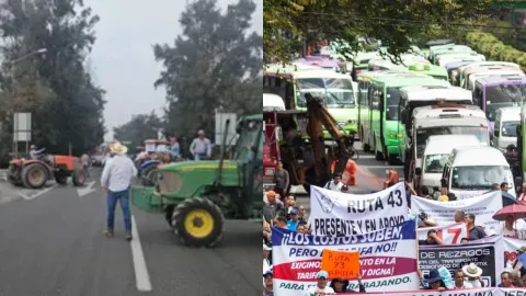 Segob critico los bloqueos de campesinos y transportistas en 29 carreteras