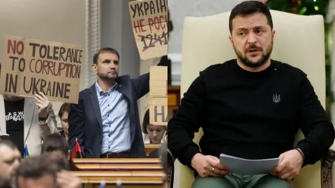 Oposición en Ucrania exige la renuncia del gabinete de Volodymyr Zelensky 