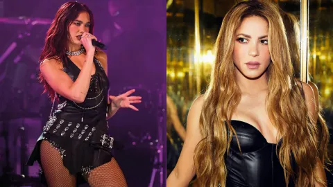 Dua Lipa sorprende a fans en Colombia al cantar el tema “Antología” de Shakira 