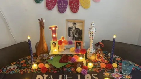 La familia de Liam Payne le puso una ofrenda para el Día de Muertos
