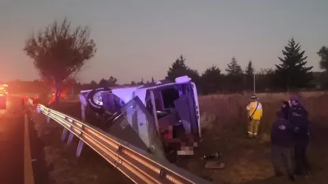 10 personas murieron tras fuerte accidente vial en la carretera Morelia-Pátzcuaro