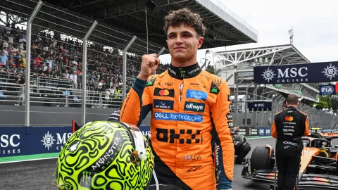  Lando Norris se alzó con la victoria en una emocionante Sprint en el Gran Premio de São Paulo. 