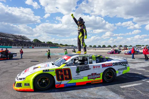 Germán Quiroga arriba a Puebla con aspiraciones al título en la NASCAR México Series.