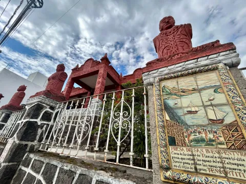 ¿Lo conoces? Aspectos del interior del "Palacio de Cortés" en Acuitlapilco, Tlaxcala.