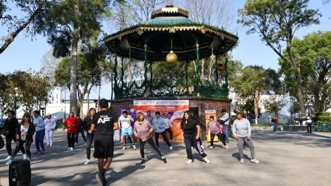 Tlaxcala impulsa activación física como parte de las acciones de "16 Días de Activismo".
