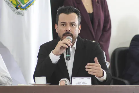 Coordinador de gabinete de Puebla, José Luis García.