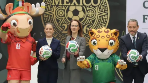 FIFA y Sheinbaum se comprometen a garantizar seguridad para el Mundial 2026 
