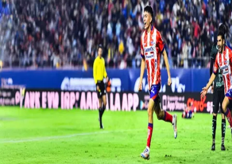 ¡Mucho éxito! Ronaldo Nájera, cedido al Atlético de Madrid.