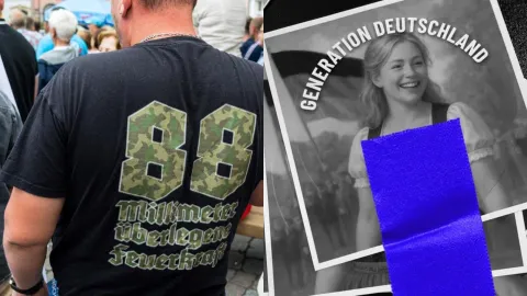 Ultraderecha de Alemania se movilizó junto a nuevo grupo juvenil neo-nazi