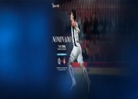 El "Charal" Orrantia, jugador del Atlas, nominado al Premio Puskás.