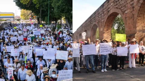 Continúan movilizaciones masivas en Uruapan por el asesinato de Carlos Manzo