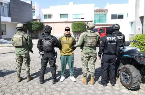 Autoridades federales ejecutaron un operativo en la Ciudad de México, Estado de México, Morelos y Puebla.