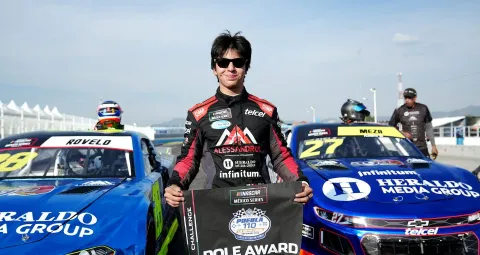 El piloto de Alessandros, Helio Meza, fue claramente el más rápido en la sesión clasificatoria del sábado en la Challenge Series.