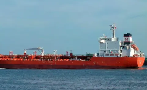 Buque Ocean Mariner partió de Veracruz a Cuba.