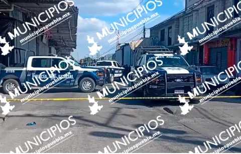 Ataque armado deja un muerto en San Martín Texmelucan.