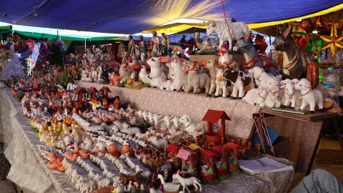 Ya a la venta la todo lo necesario para el nacimiento navideño en Tlaxcala Capital.