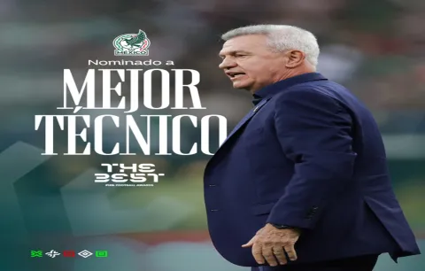 Javier Aguirre, nominado a DT del 2025 en The Best FIFA Football Awards 2025.