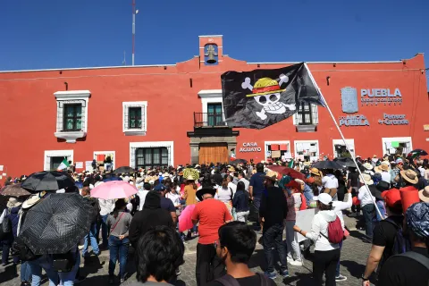 manifestación casa aguayo
