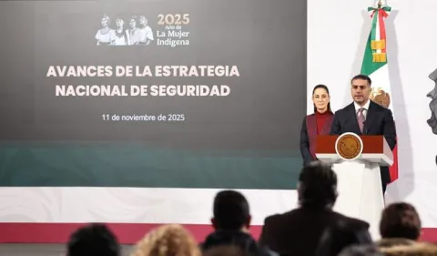 Avanza estrategia nacional de seguridad: más de 37 mil detenidos y se reducen 37% los homicidios dolosos.