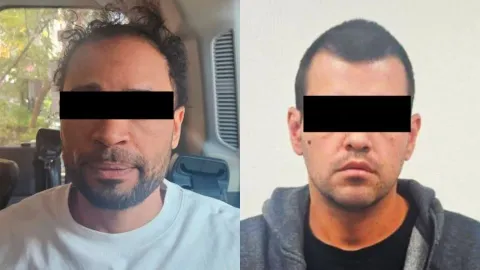 Pablo "N" y Emilio "N", dos fugitivos que son buscados en Estados Unidos fueron detenidos en la Ciudad de México.