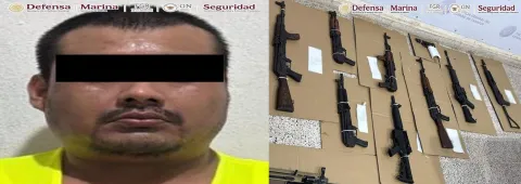 Detuvieron a Jorge Armando "N", identificado como jefe de plaza de una célula delictiva, junto a 19 personas más.