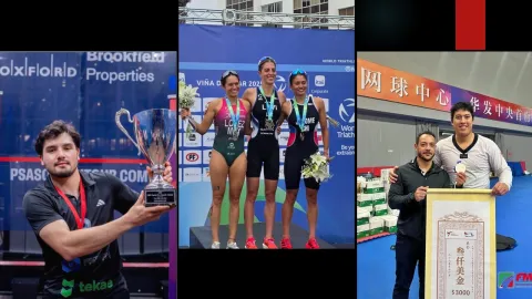 Leonel Cárdenas, María López y Carlos Sansores tuvieron una sobresaliente actuación en sus respectivos eventos que tuvieron lugar la semana pasada.