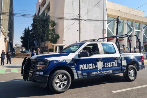Trabajador falleció al interior de la Secretaría de Finanzas de Puebla.