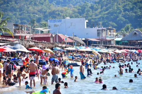 Este lunes Acapulco registra una ocupación hotelera promedio de 82.1%.
