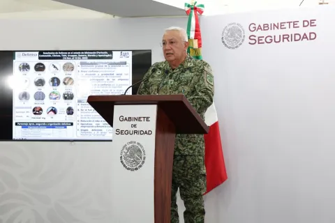 El Gobierno de México informa detenciones de líderes criminales y acciones de la Estrategia Nacional de Seguridad.