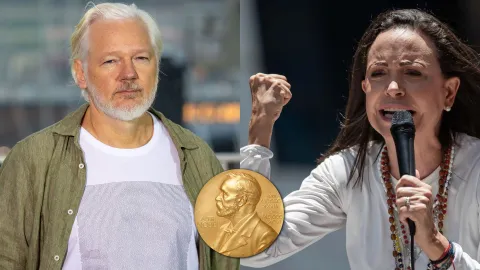Julian Assange demanda a Premios Nobel por incitar más ataques a Venezuela  