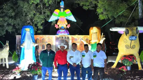 Ya se ha instalado el tradicional Nacimiento Monumental de Huaquechula 