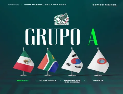 México vs Sudáfrica, será el juego inaugural del Mundial de Futbol 2026.