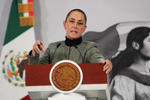 Claudia Sheinbaum Pardo, presidenta de México.