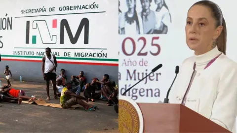 Sheinbaum denuncia extorsión a migrantes por parte de agentes del INM