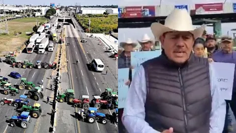 Campesinos bloquean carreteras en Zacatecas para oponerse a Ley de Aguas