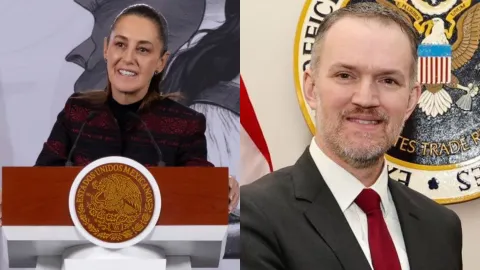 Sheinbaum agradece respaldo de representante comercial de EU al T-MEC