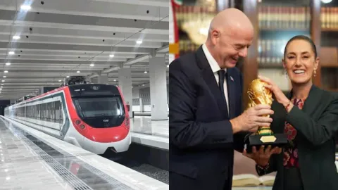 Tren CDMX-AIFA estará concluido para cuando sea el Mundial 2026: Sheinbaum 