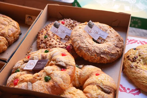 Presentan Feria de la Rosca de San Rafael Comac, en San Andrés Cholula.