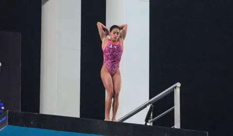 Una de las grandes figuras de los clavados mexicanos en la actualidad es Gabriela Agúndez García.