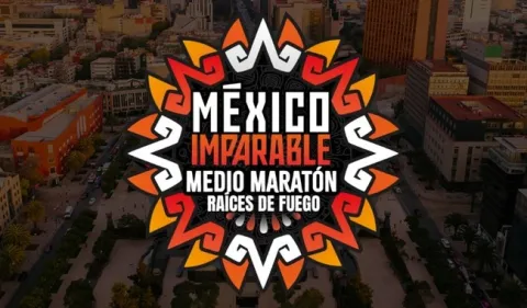 México Imparable se apodera de la CDMX con medio maratón Raíces de Fuego.