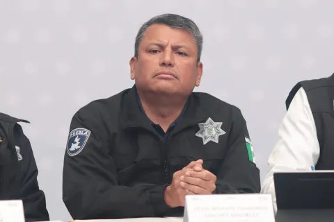 Titular de la Secretaría de Seguridad Pública (SSP) del estado de Puebla, Francisco Sánchez González.