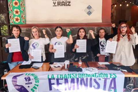 Colectiva Feminista 19 de Marzo pide desechar Ley de Gestación Asistida en Puebla.