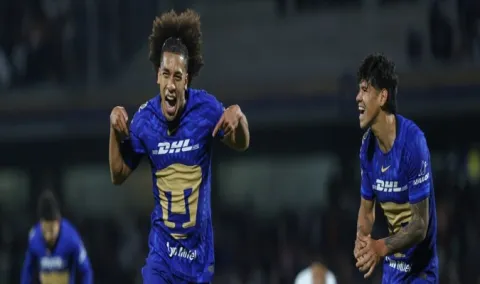 Los Pumas golearon 4-0 a Santos.